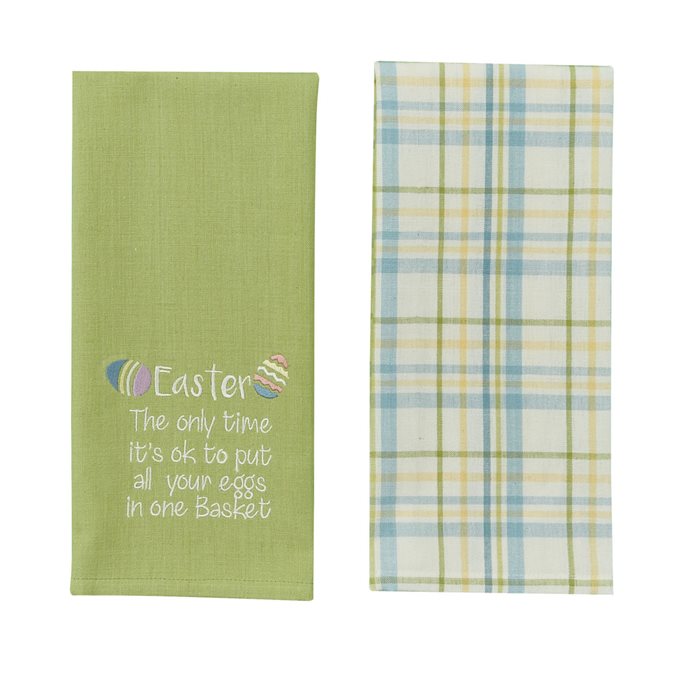 Easter Eggs 2 Dishtowel Set Thumbnail