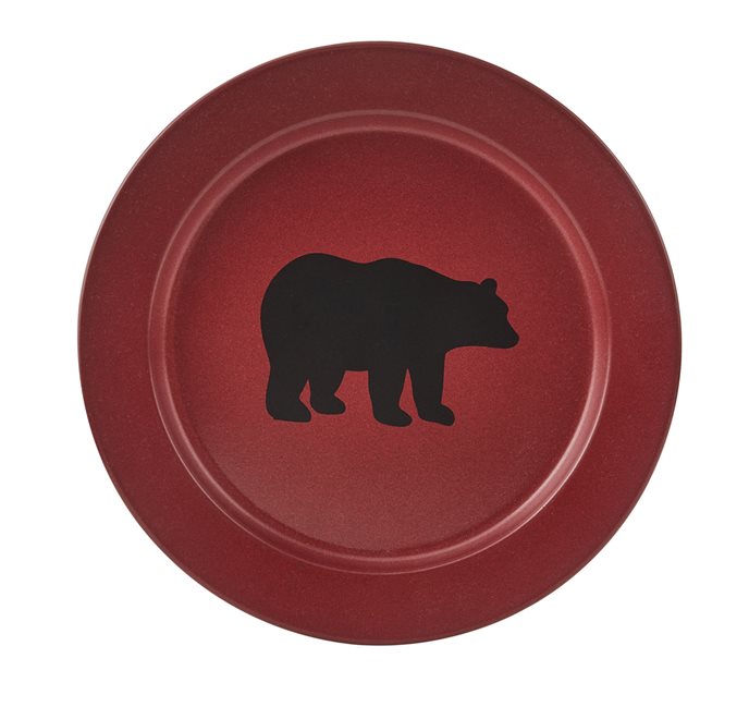 Linville Enamel Bear Dinner Plate Thumbnail