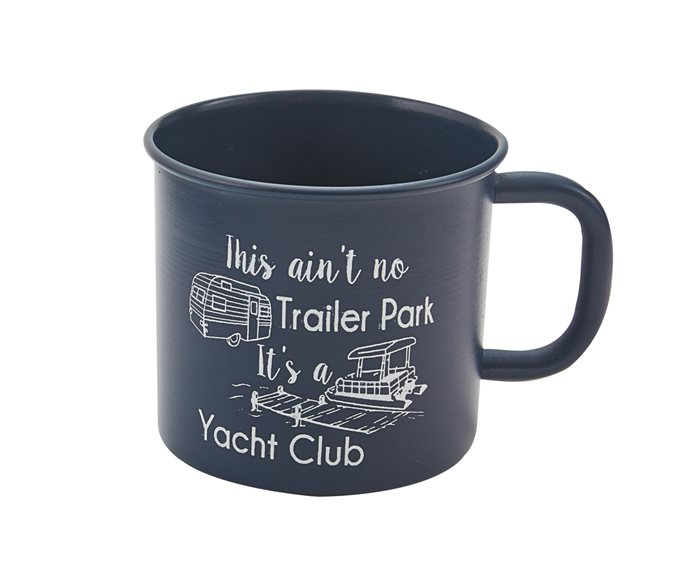 Yacht Club Enamelware Mug Thumbnail