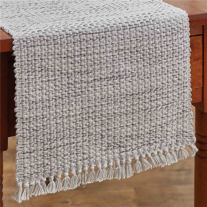 Basketweave Table Runner 13X36 Cotton Thumbnail