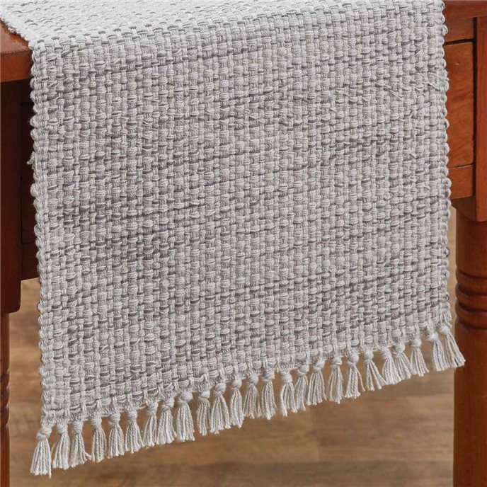 Basketweave Table Runner 13X54 Cotton Thumbnail