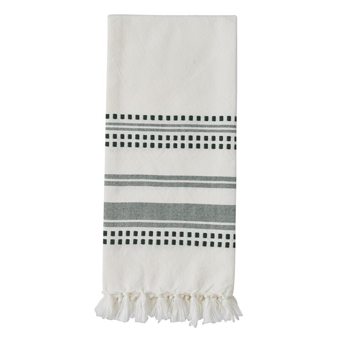 Kyla Woven Towel - Evergreen Thumbnail