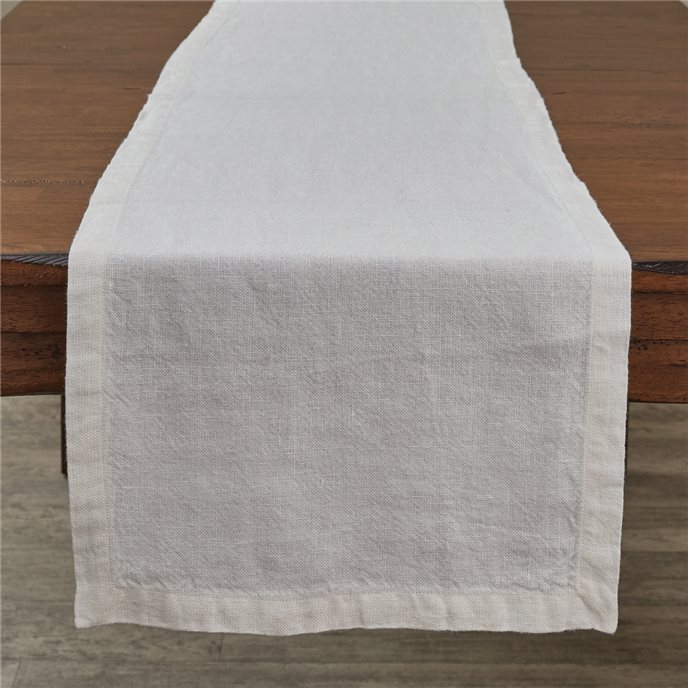 Bleach Linen Table Runner 14X60 Thumbnail