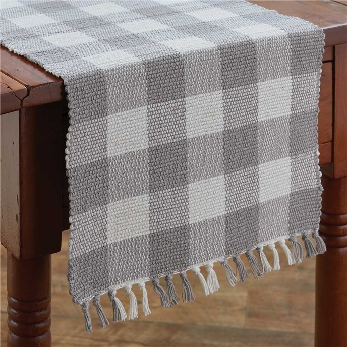 Wicklow Table Runner -Yarn 13X54 Dove Thumbnail