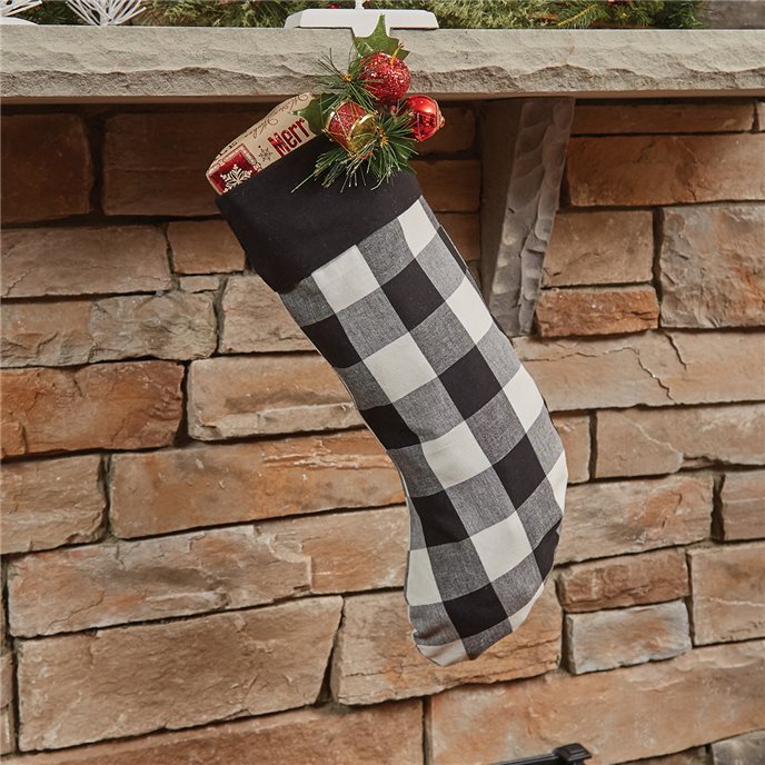 Wicklow Check Stocking Black/Cream Thumbnail