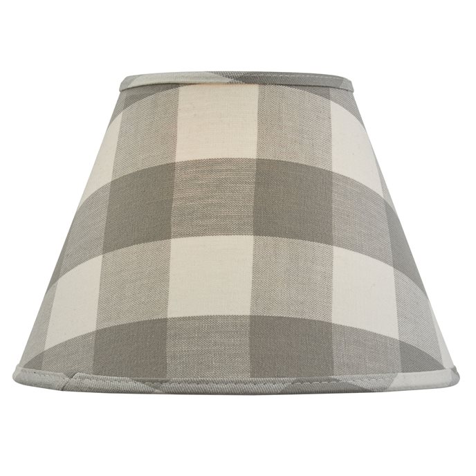 Wicklow Check Lampshade 10" - Dove Thumbnail