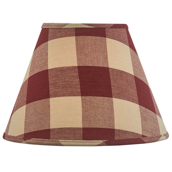 Wicklow Check Lampshade 10" - Garnet Thumbnail