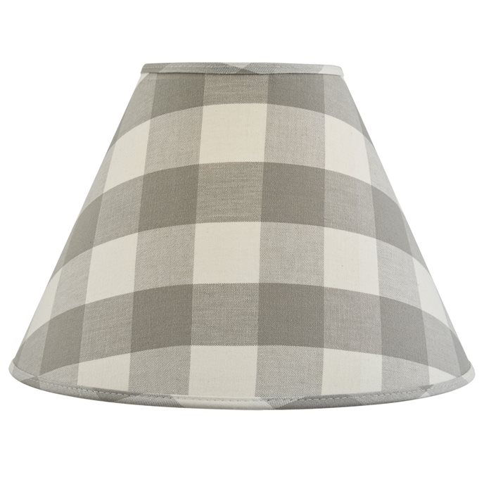 Wicklow Check Lampshade 14" - Dove Thumbnail