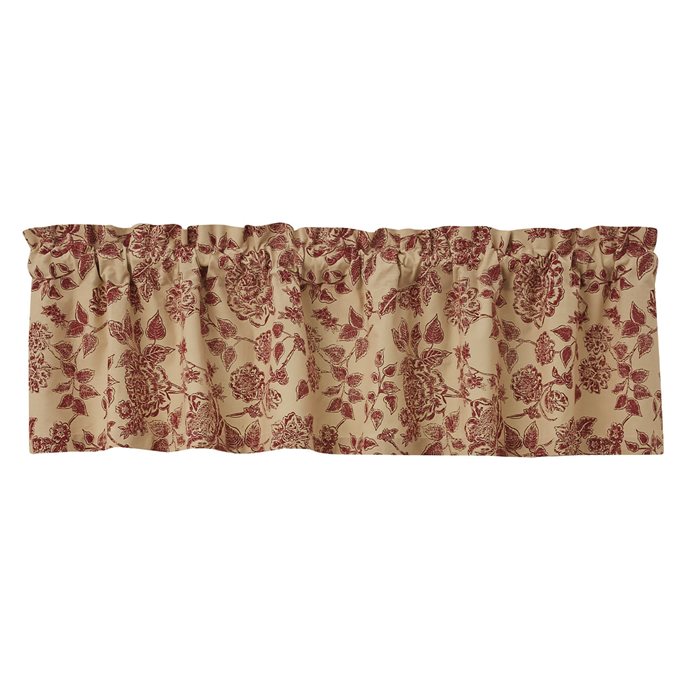 Rustic Floral Valance 60X14 Thumbnail