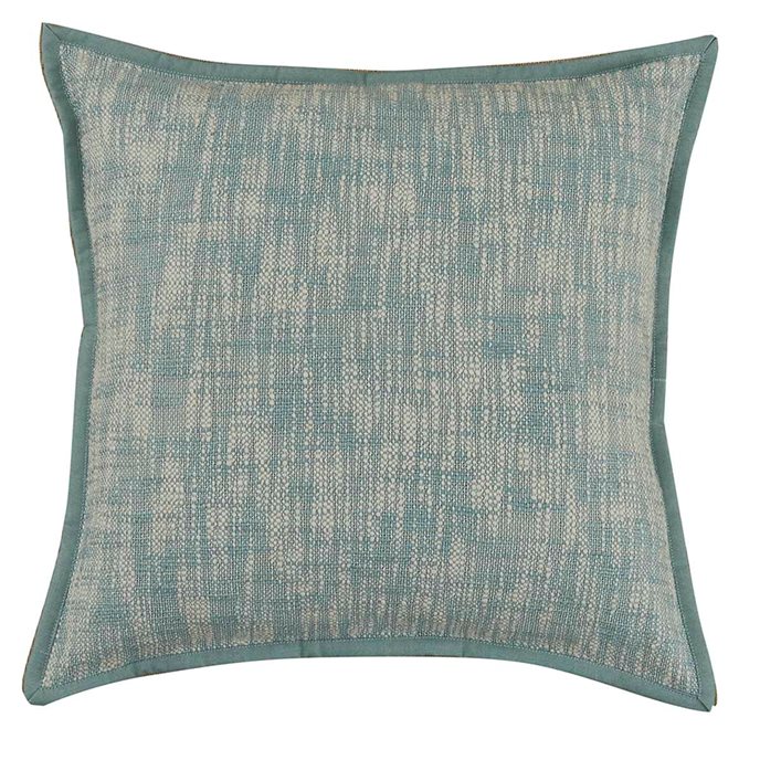 Milange Pillow Cover Aqua Thumbnail