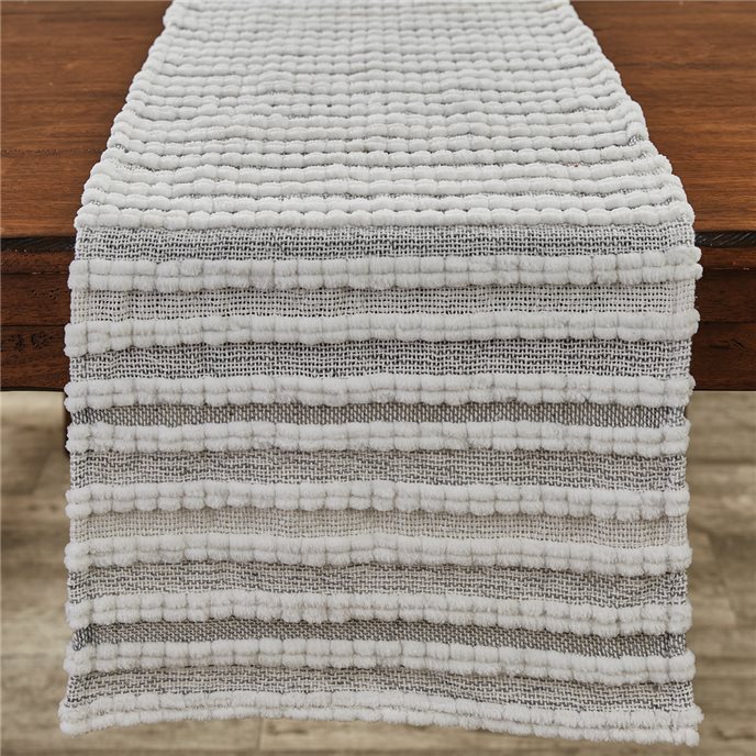 Fina Ribbed Table Runner 15X72 Thumbnail