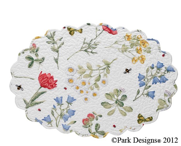 Wildflower Placemat Oval Thumbnail