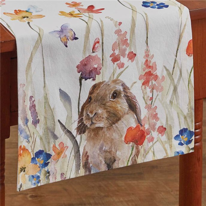 Enchantment Bunny Table Runner 14X42 Thumbnail