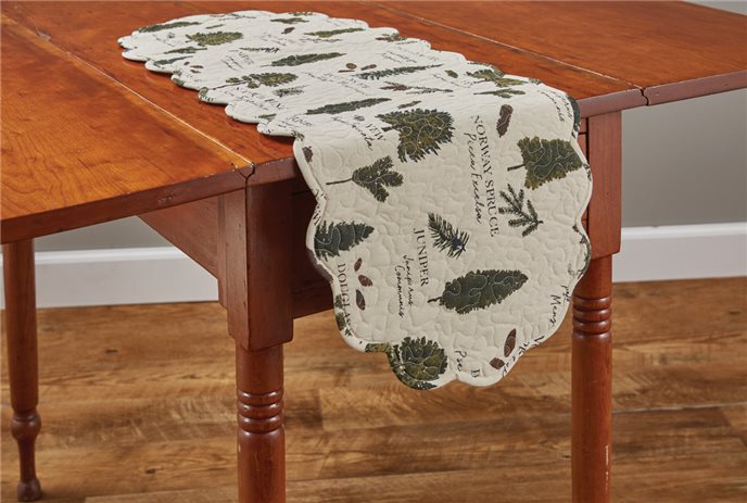 Fir Tree Table Runner 13X36 Thumbnail