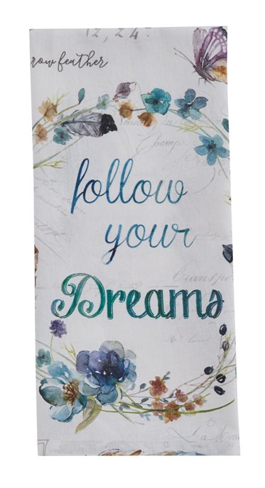 Follow Your Dreams Dishtowel Thumbnail