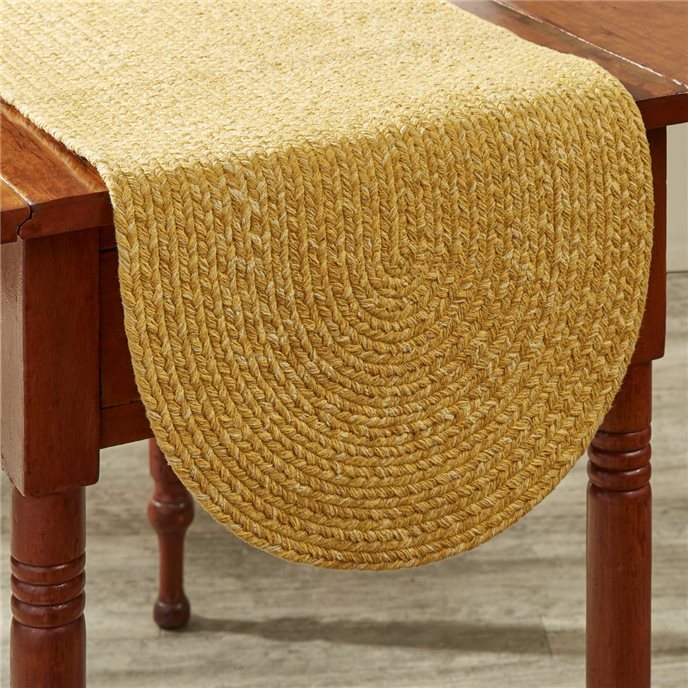 Spice Bin Braided Table Runner 15X36 - Cumin Thumbnail