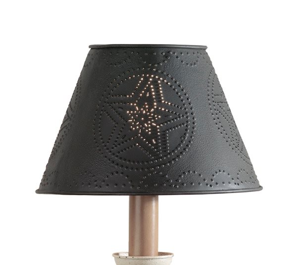 Metal Star Shade 10" Black Thumbnail