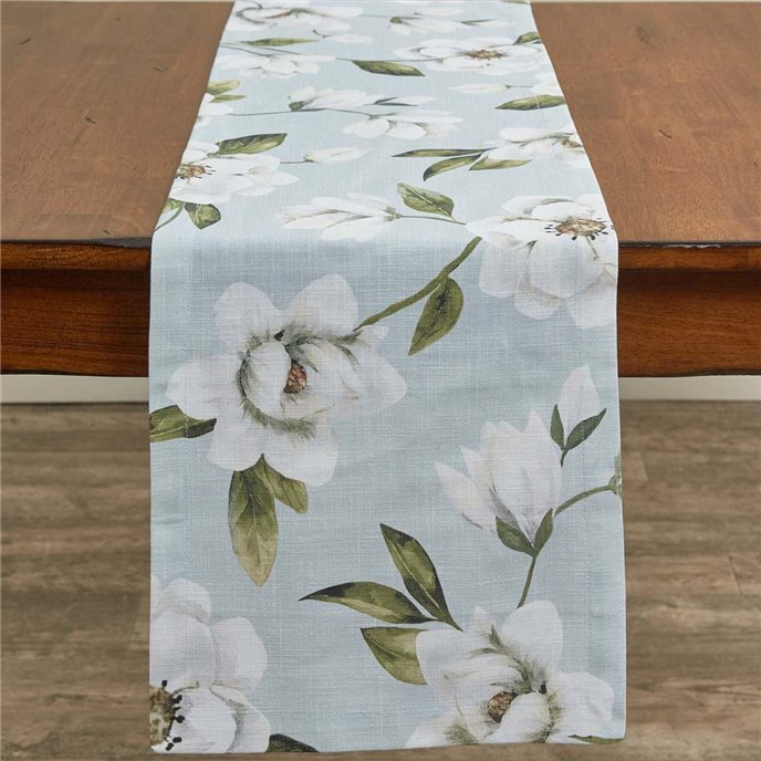 Magnolia Floral Table Runner 13X54 Thumbnail