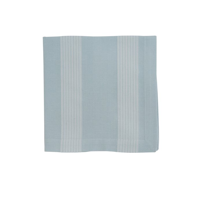 Blue Mist Stripe Woven Napkin Thumbnail