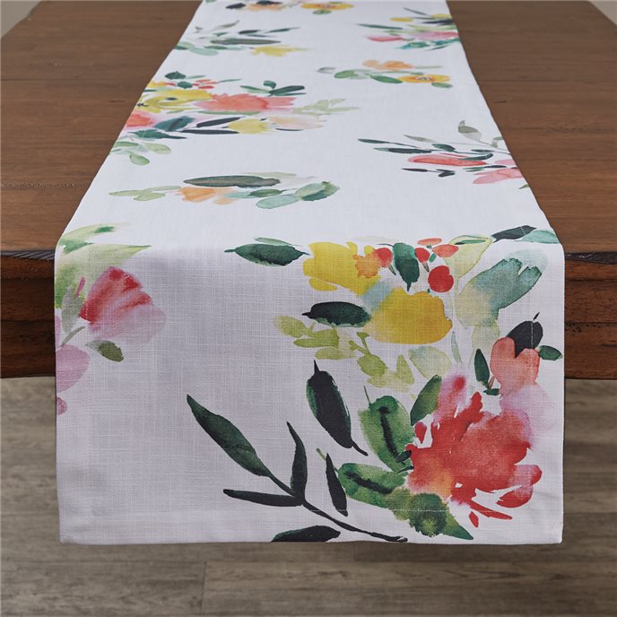 Happy Life Printed Table Runner 15X72 Thumbnail