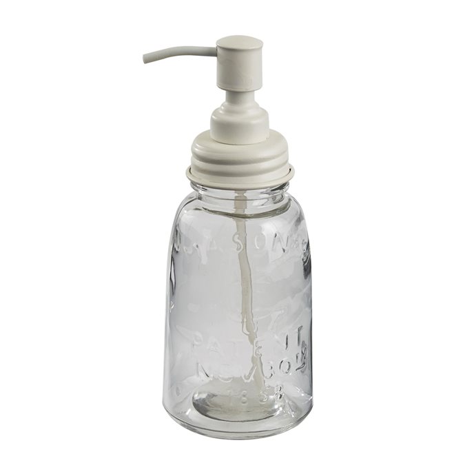 Mason Jar Dispenser White Thumbnail