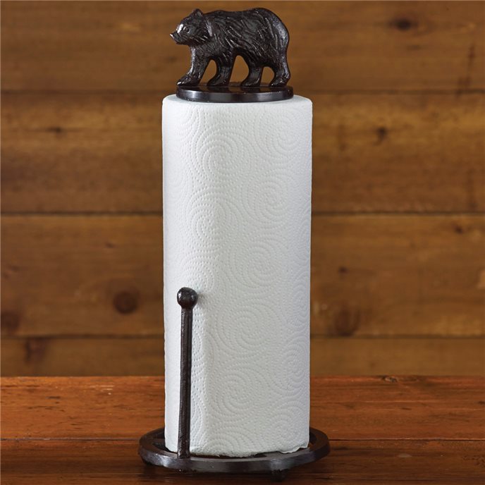 Cast Bear Paper Towel Holder Thumbnail