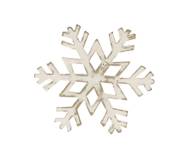 Snowflake Napkin Ring White Thumbnail