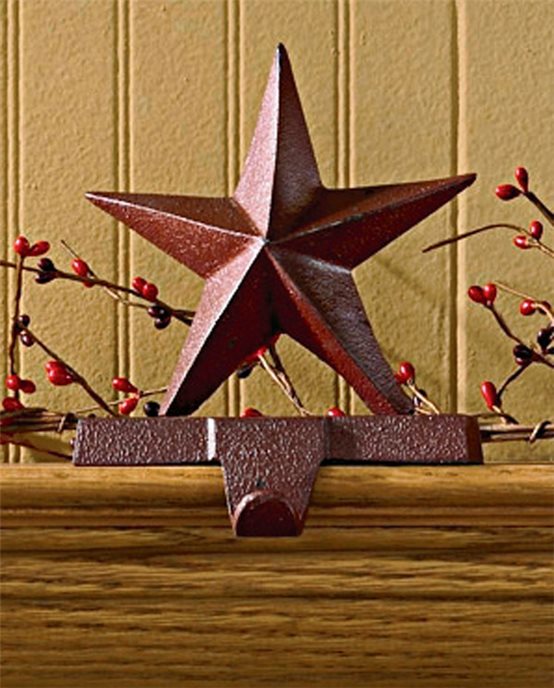 Star Stocking Hanger Red Thumbnail