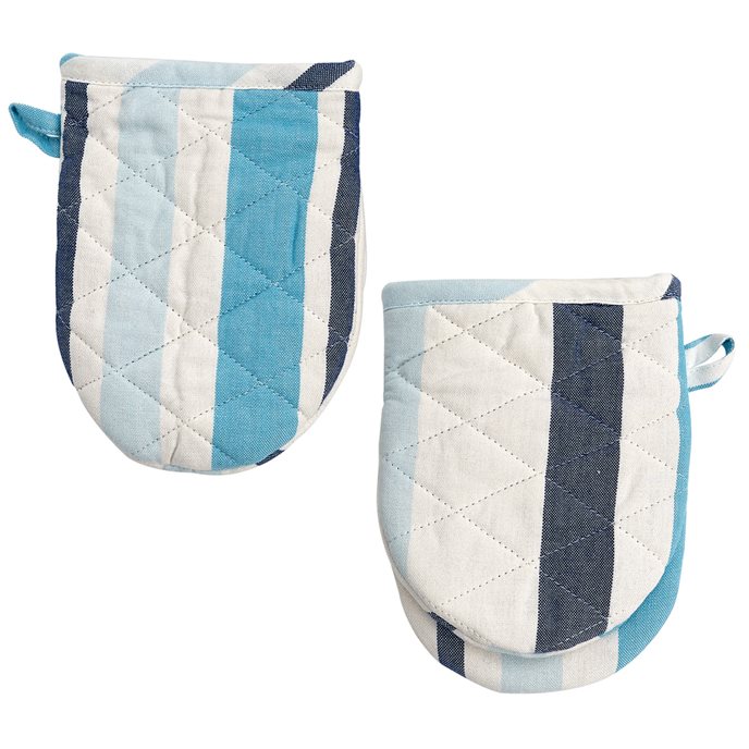 Colby Stripe Mini Mitt Set/2 Thumbnail