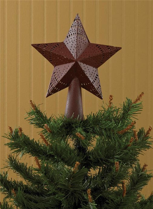 Star Tree Topper 7" Red Thumbnail