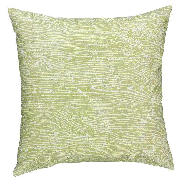 Wood Grain Pillow Cover 18" Pstchio Thumbnail