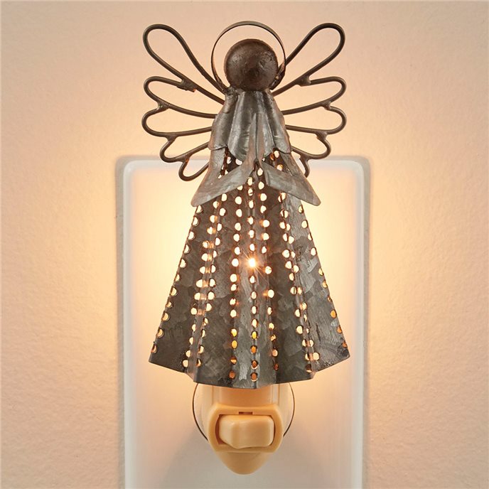 Galvanized Angel Night Light Thumbnail