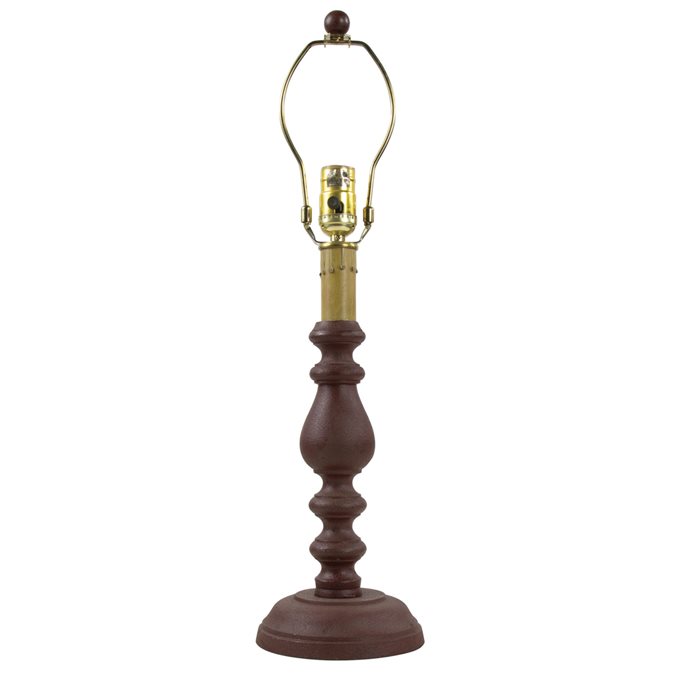 Candlestick Lamp 23" Red Thumbnail