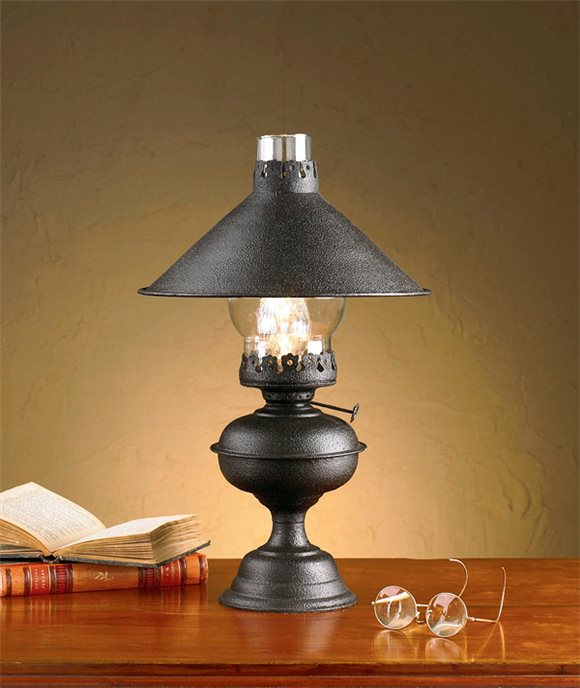 Hartford Lamp W/Shade 16" Black Thumbnail