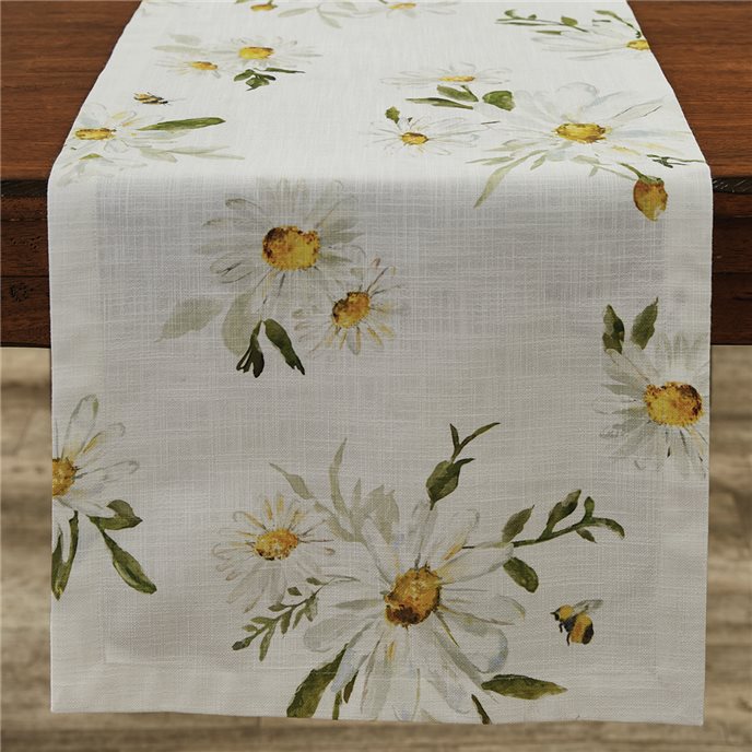 Daisies Table Runner 15X72 Thumbnail