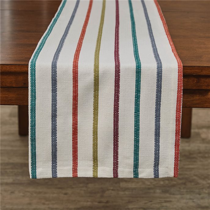 Amber Stripe Woven Table Runner 15X72 Thumbnail