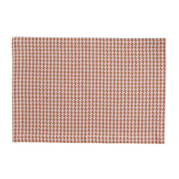 Houndstooth Placemat Sunset Thumbnail