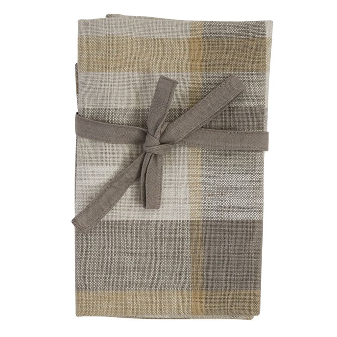 Bennet Plaid Dishtowel Apron Thumbnail