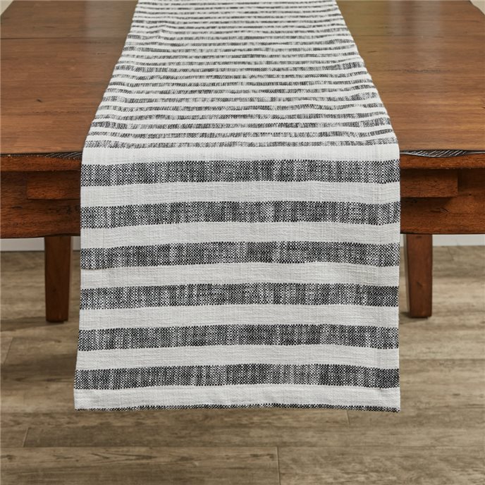 Ziva Table Runner 15X72 Black Thumbnail