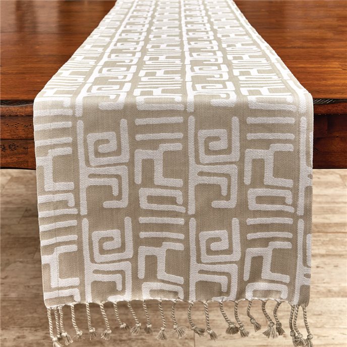 Mica Jacquard Table Runner 15X72 Thumbnail