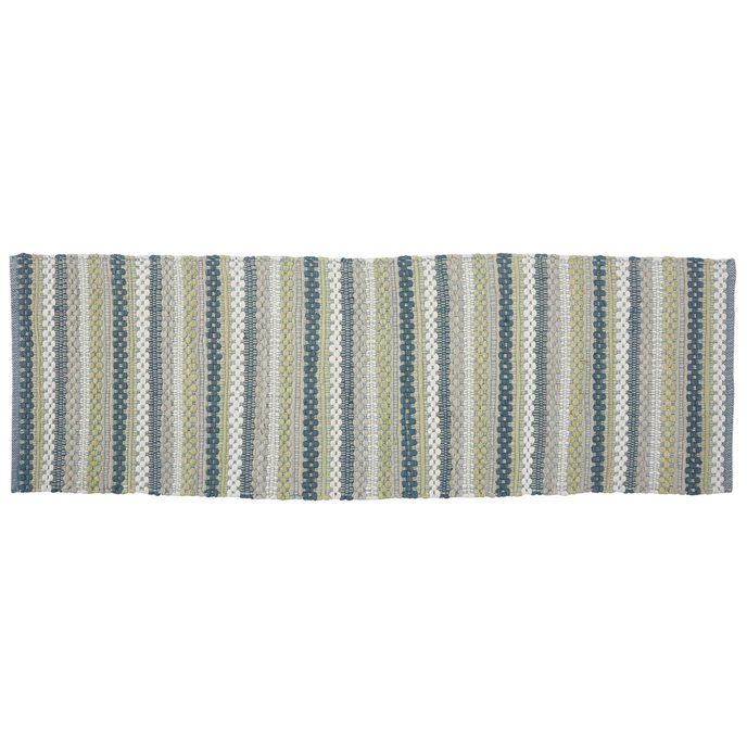 Dew Drop Chindi Rug Runner 2X6 Thumbnail