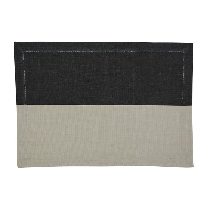 Ebony & Ivory Color Block Placemat Thumbnail