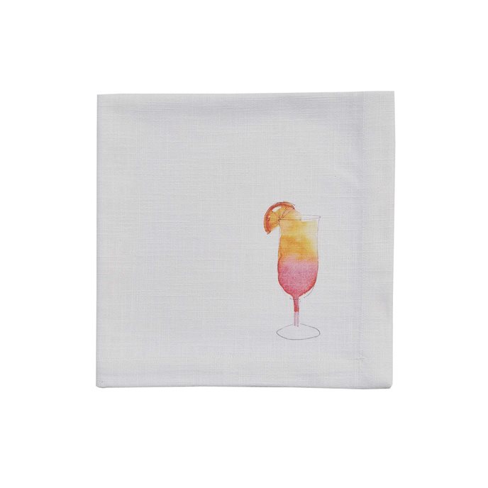 Tropical Drink Napkin - Sunrise Thumbnail