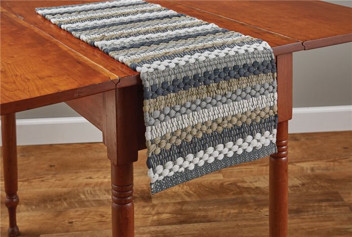 Hartwick Table Runner 13X36 Chindi Thumbnail