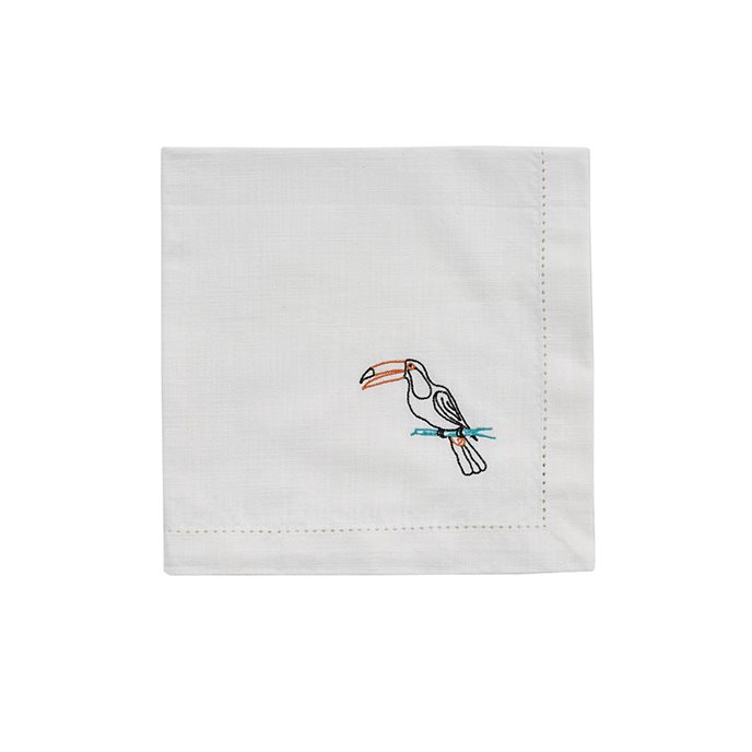 Embroidered Napkin Toucan Thumbnail