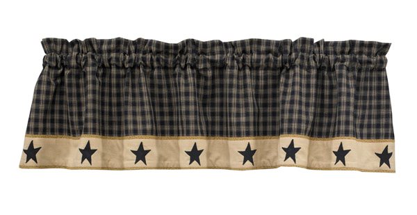 Sturbridge Star Lined Valance 60X14 Thumbnail