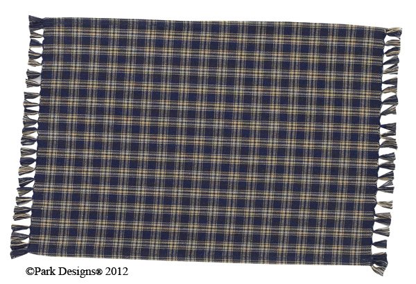 Sturbridge Table Runner 13X36-Navy Thumbnail