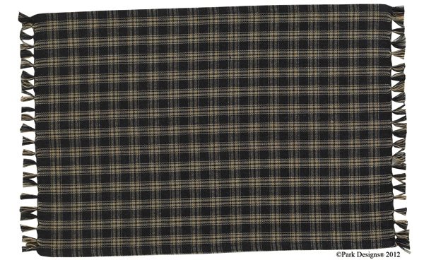 Sturbridge Table Runner 13X36-Black Thumbnail