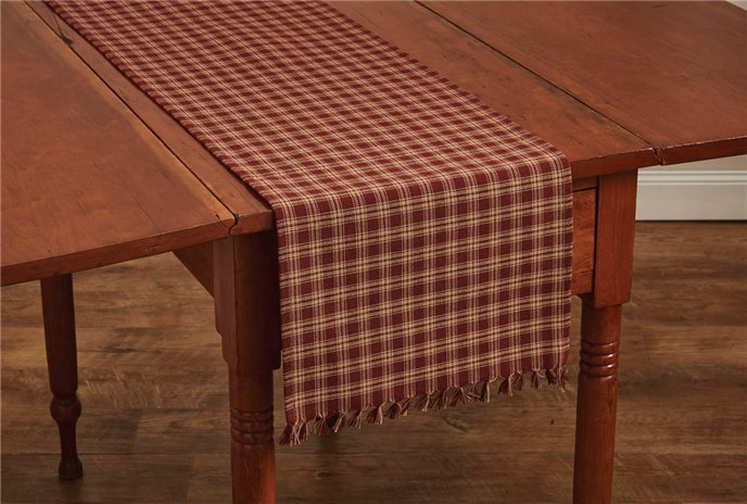 Sturbridge Table Runner 13X54-Wine Thumbnail