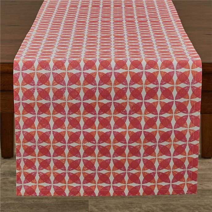 Mia Table Runner Fuchsia 14X72 Thumbnail